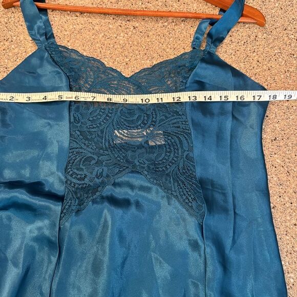 VICTORIA'S SECRET Vintage Gold Label Satin Long Gown - Picture 7 of 8